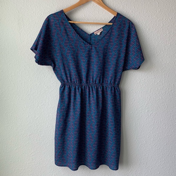 One Clothing | Multicolor Fun Print Mini Dress - Picture 1 of 7